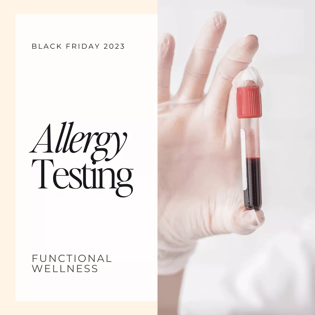 Black Friday: Allergy Testing